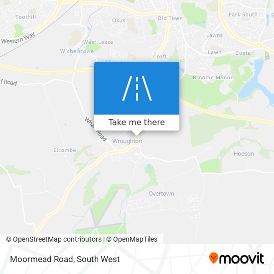 Moormead Road map