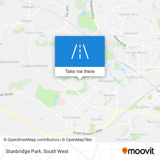 Stanbridge Park map