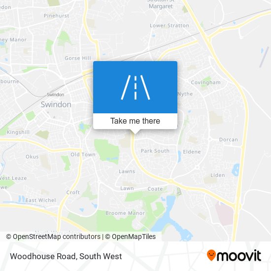 Woodhouse Road map