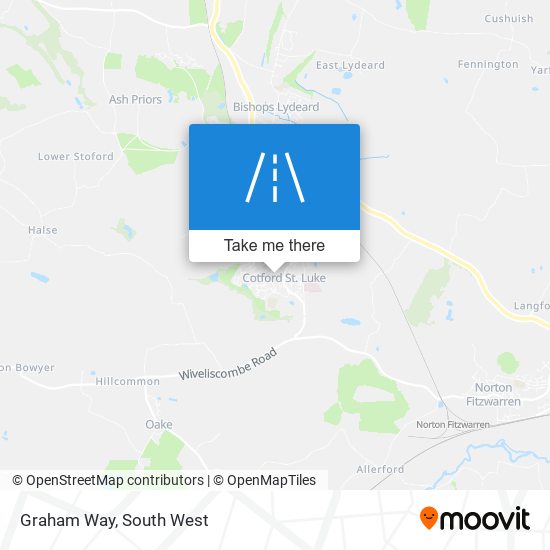 Graham Way map