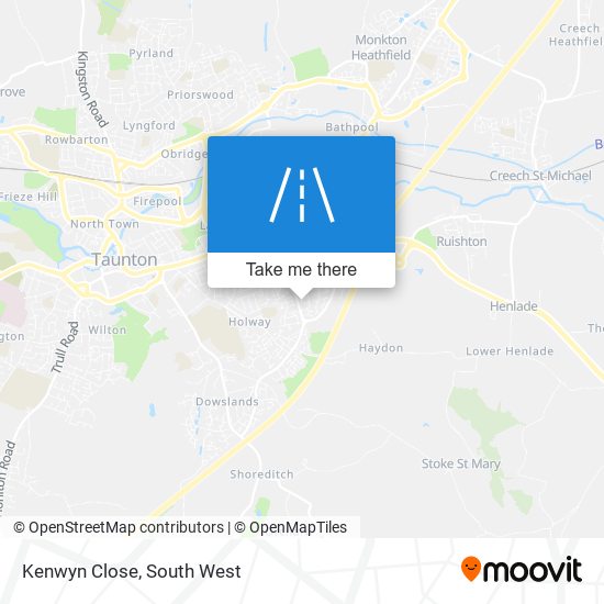 Kenwyn Close map