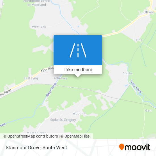 Stanmoor Drove map