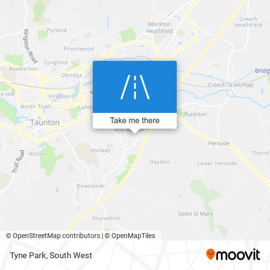 Tyne Park map