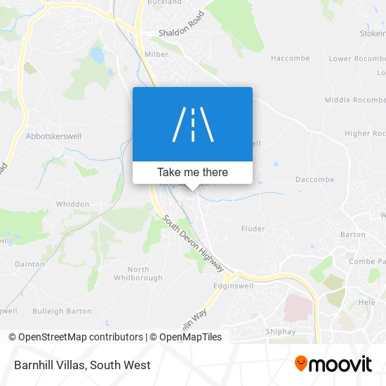 Barnhill Villas map