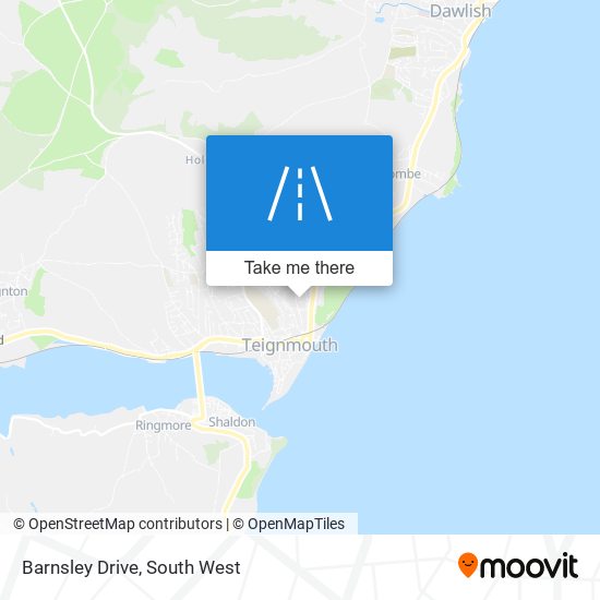Barnsley Drive map