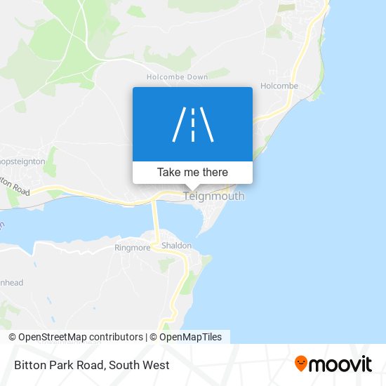 Bitton Park Road map