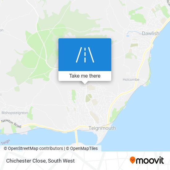 Chichester Close map