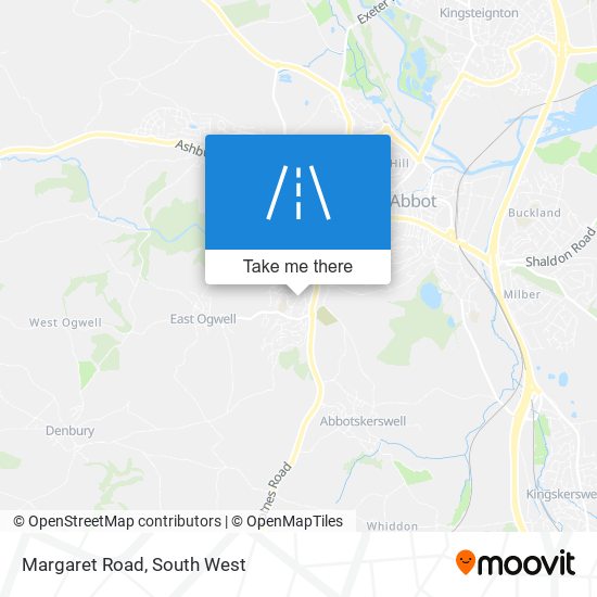 Margaret Road map