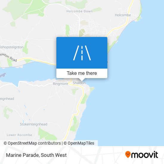 Marine Parade map