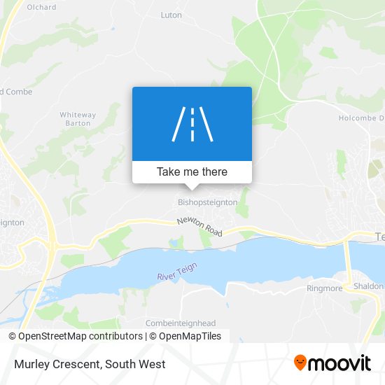 Murley Crescent map