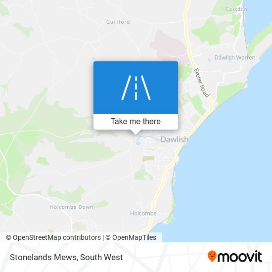 Stonelands Mews map