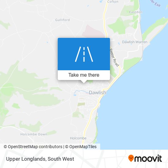 Upper Longlands map