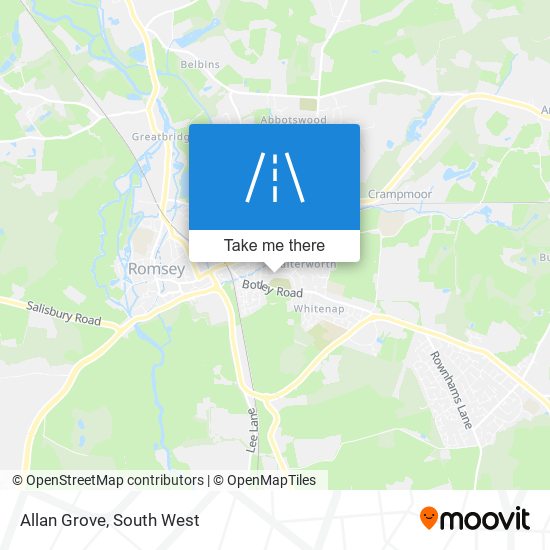 Allan Grove map