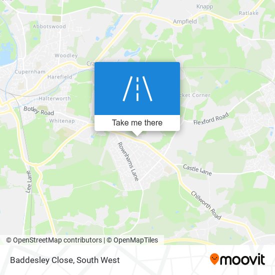 Baddesley Close map