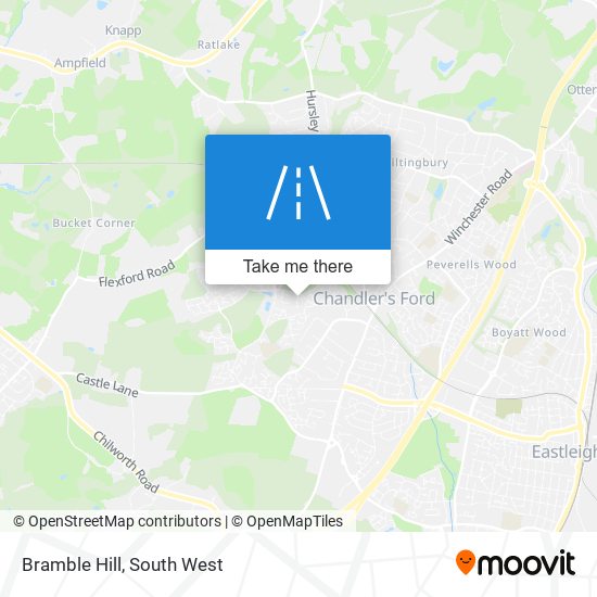 Bramble Hill map