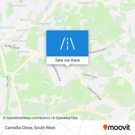 Camellia Close map