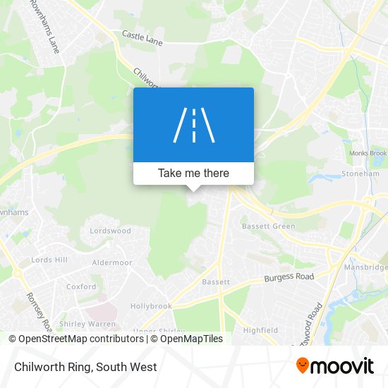 Chilworth Ring map