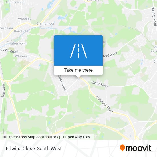 Edwina Close map