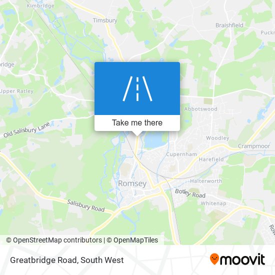 Greatbridge Road map