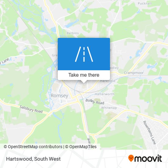 Hartswood map