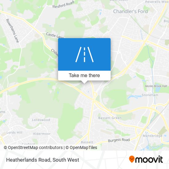 Heatherlands Road map