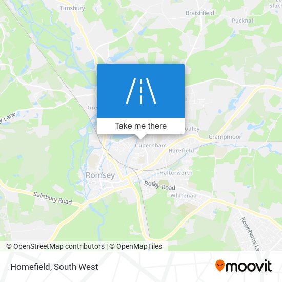 Homefield map