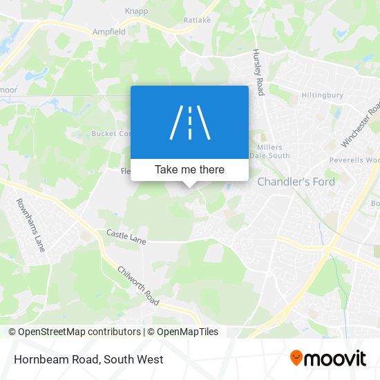 Hornbeam Road map