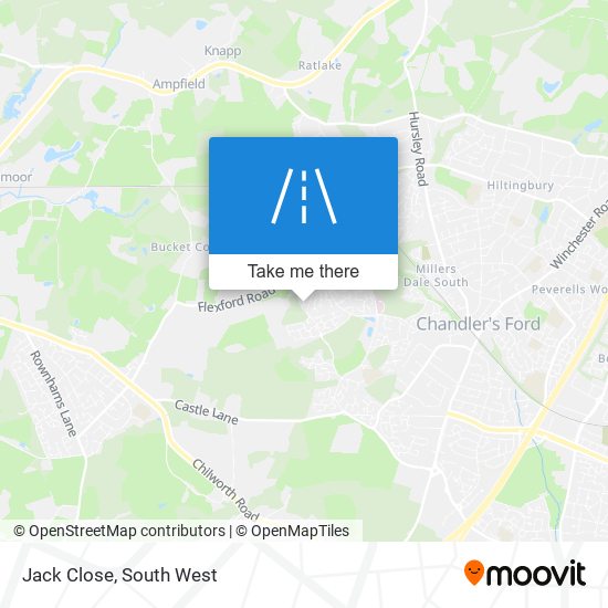 Jack Close map