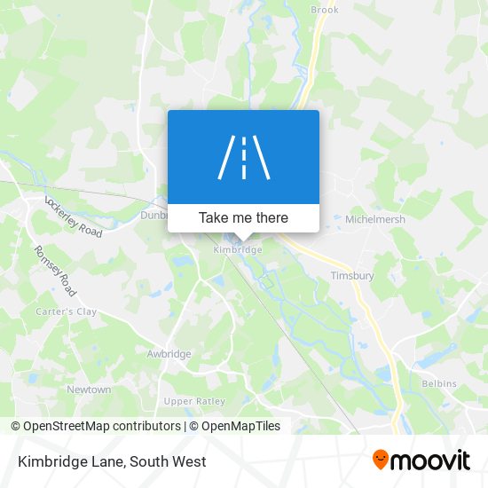 Kimbridge Lane map