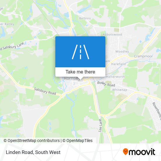 Linden Road map