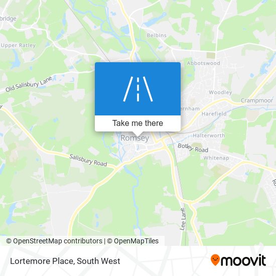 Lortemore Place map