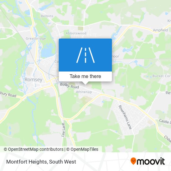 Montfort Heights map