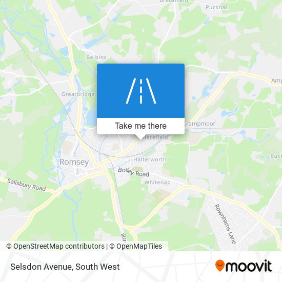 Selsdon Avenue map
