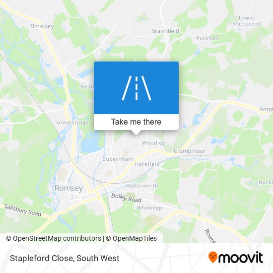 Stapleford Close map