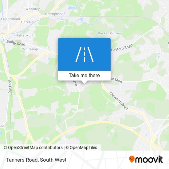 Tanners Road map