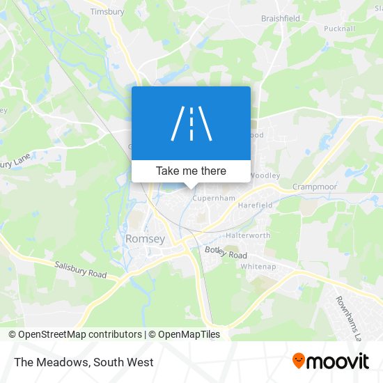 The Meadows map