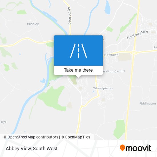 Abbey View map