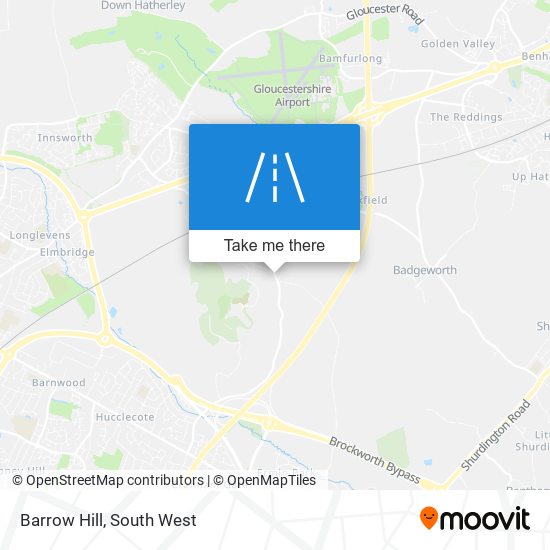 Barrow Hill map