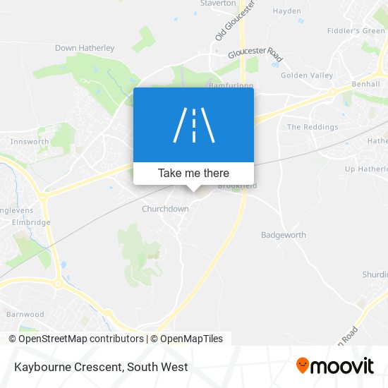 Kaybourne Crescent map