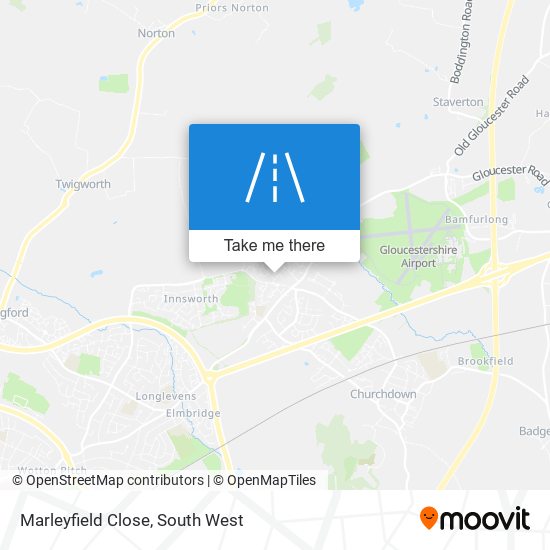 Marleyfield Close map