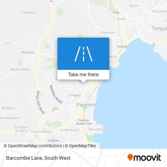 Barcombe Lane map