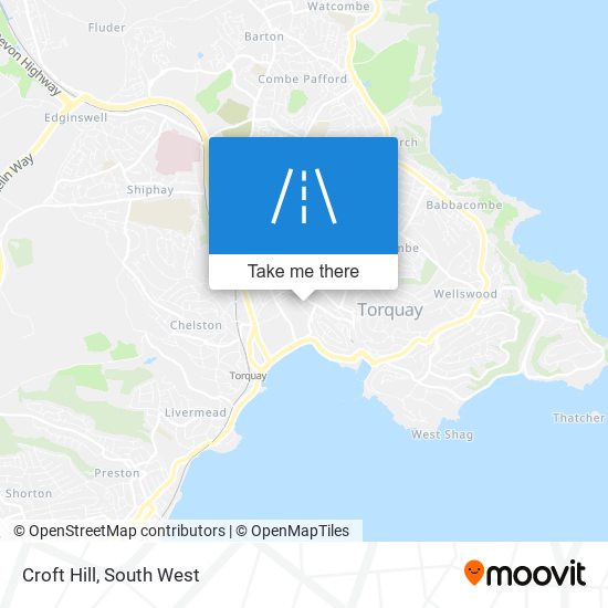 Croft Hill map