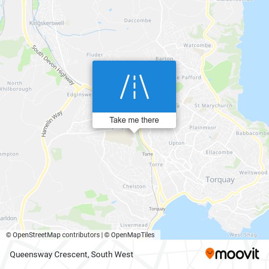 Queensway Crescent map