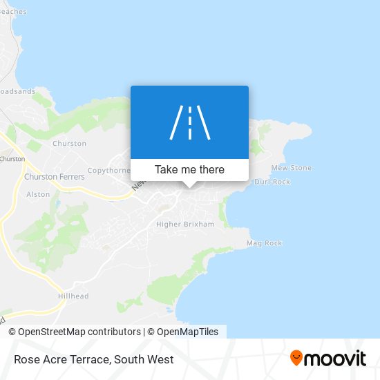 Rose Acre Terrace map