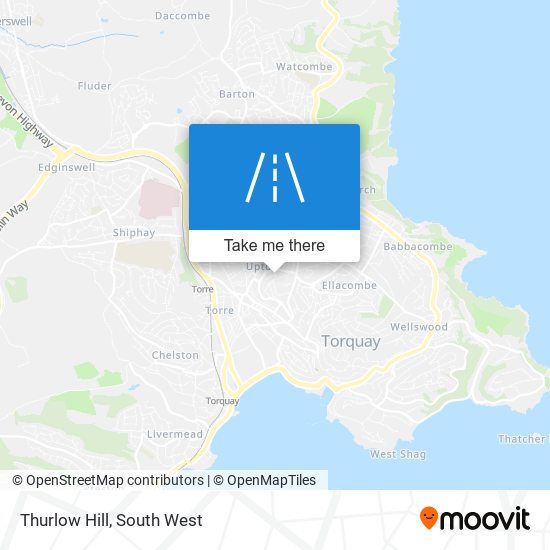 Thurlow Hill map