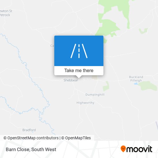 Barn Close map