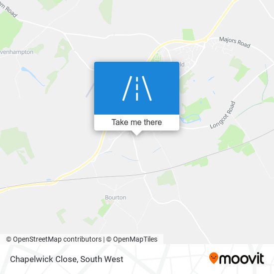 Chapelwick Close map