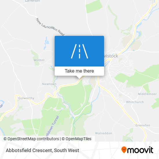 Abbotsfield Crescent map