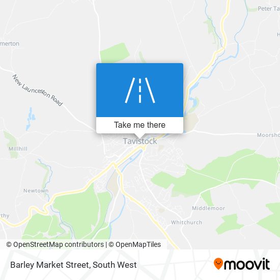 Barley Market Street map