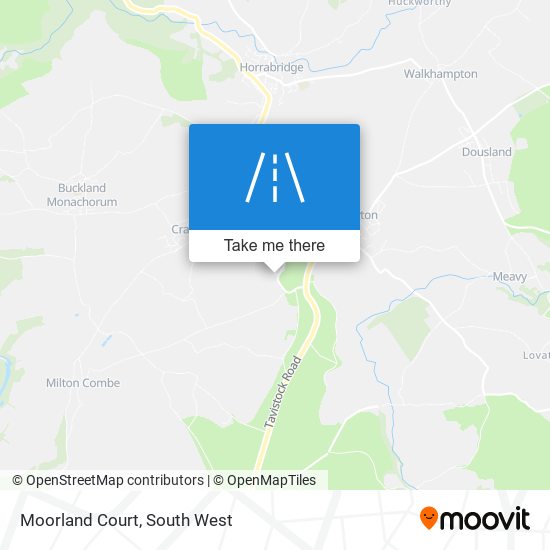 Moorland Court map